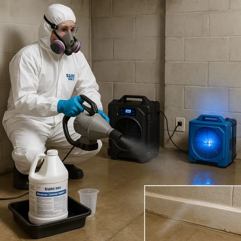 Sanitization and Odor Removal process in Marion County, IA