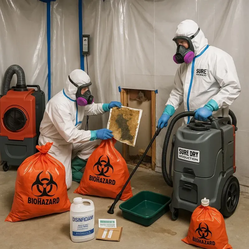 Contaminated Water Handling Protocols process in Marion County, IA