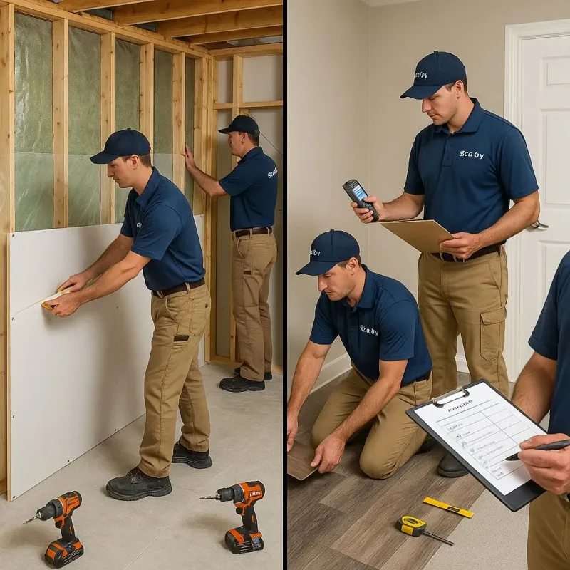 Repairs and Reconstruction process in Marion County, IA